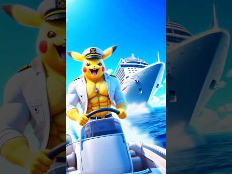 Pikachu pulled a prank on everyone! Spider-Man Vs Venom vs Deadpool! #shorts