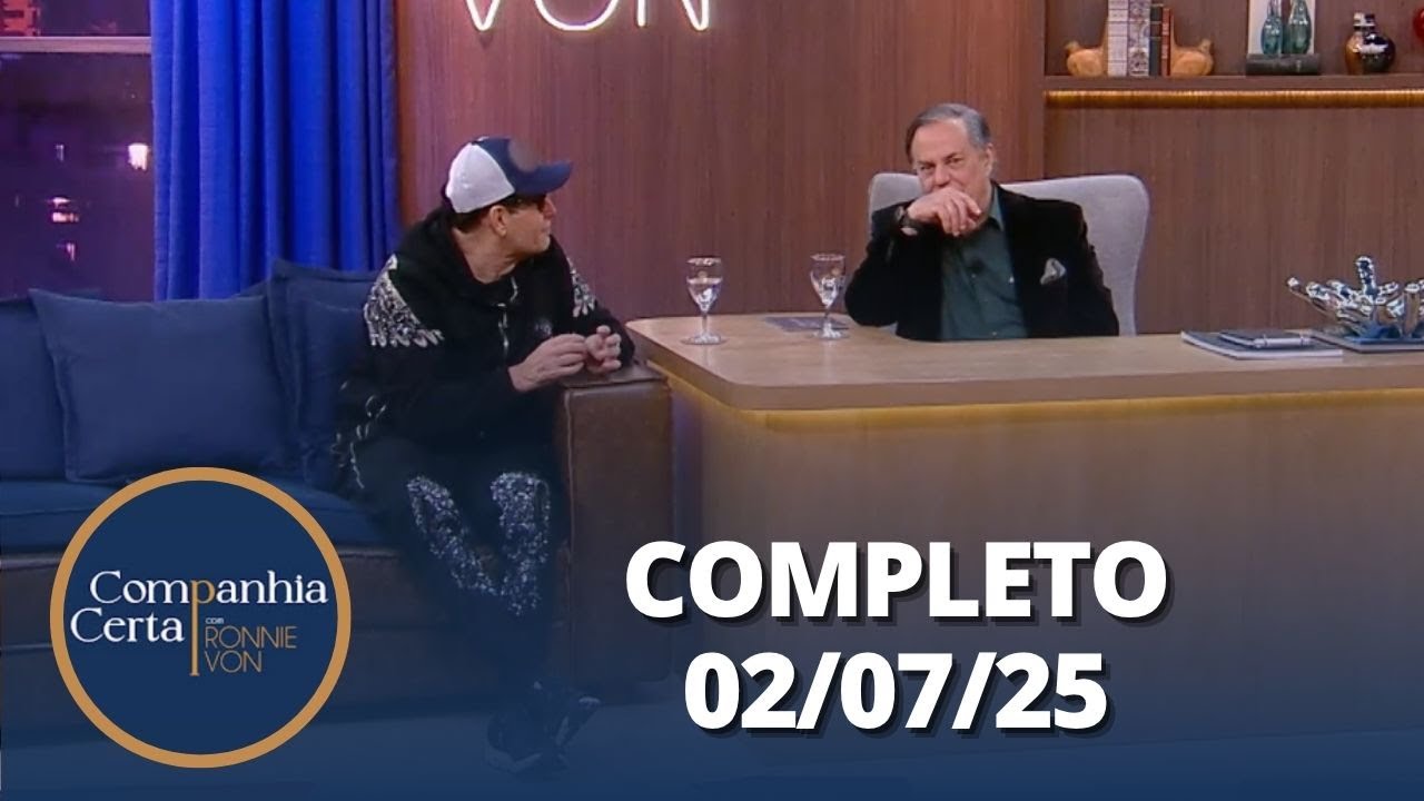 Companhia Certa: Sérgio Mallandro – Parte 2 (02/07/25) | Completo