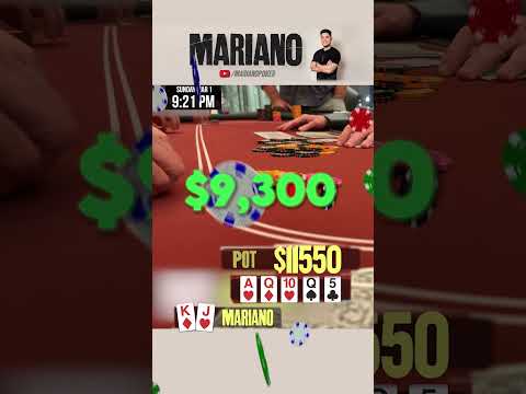 New Video from Mariano: Slowplaying Broadway Goes Big 💰