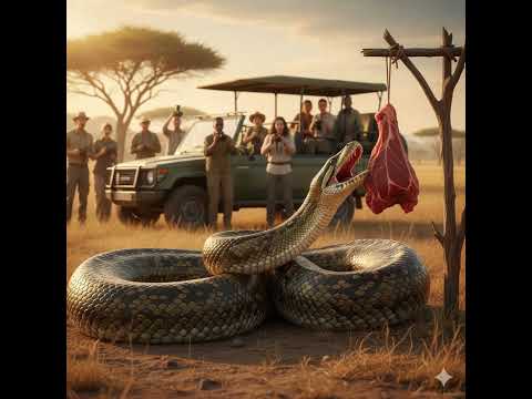 Series #1 Not Today,Python!🐍 #shorts #rescue #wildlife #python #ostrich