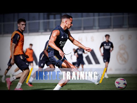 Real Madrid | First training session of the week!