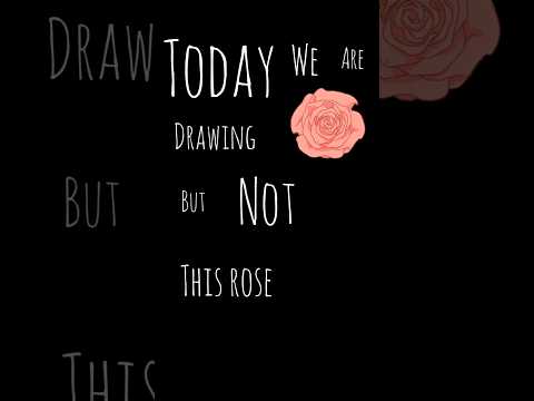 let's draw Black pink's rose 🌹 #blackpink #rose #drawing #meow