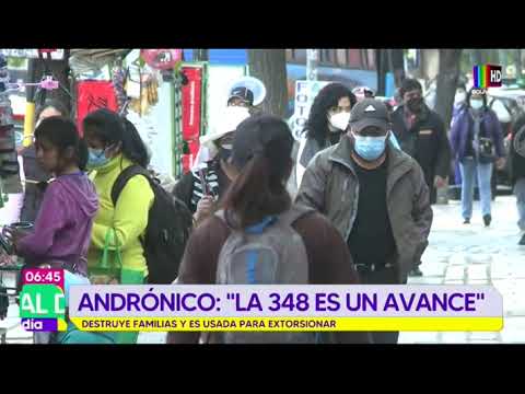 Andrónico Rodríguez: La ley 348 es un avance