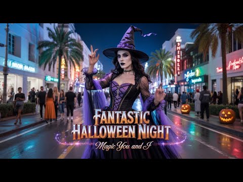 Fantastic Halloween Night.  Magic You and I  - Tender May [Music Video]