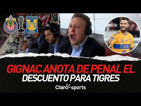 Gignac anota de penal el descuento para Tigres, y asi? lo disfrutamos