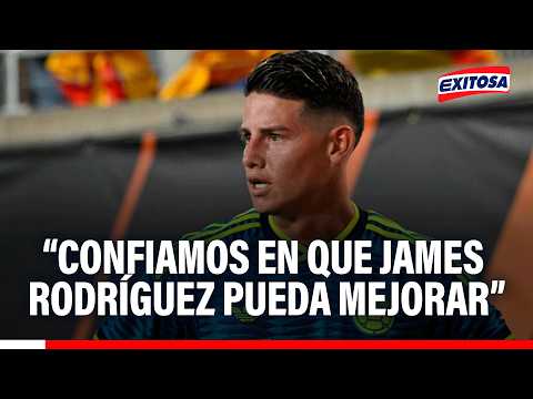 🔴🔵 James Rodríguez dejó dudas en el partido ante Uzbekistán: “Esperaba más”, indica César Londoño