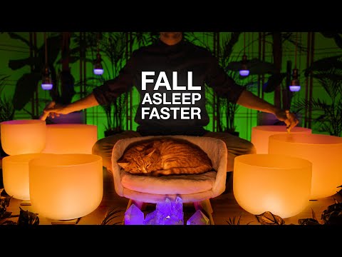 **FALL ASLEEP FASTER**  Sound Bath for Sleep