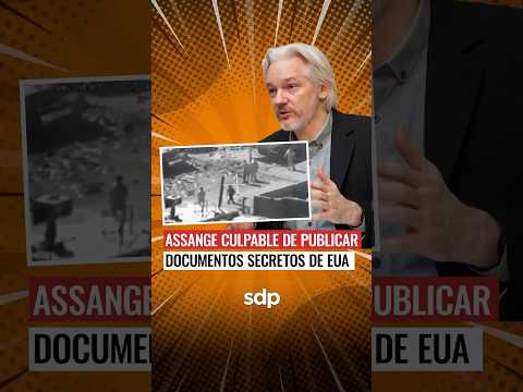 JULIAN ASSANGE CULPABLE de FILTRAR información de EUA: se declara culpable y regresa a AUSTRALIA