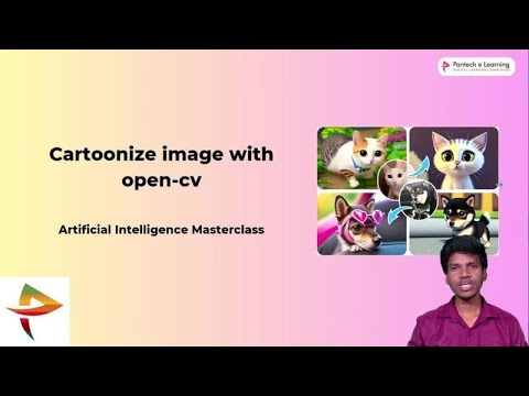 Day 21 - Cartoonize image with open-cv