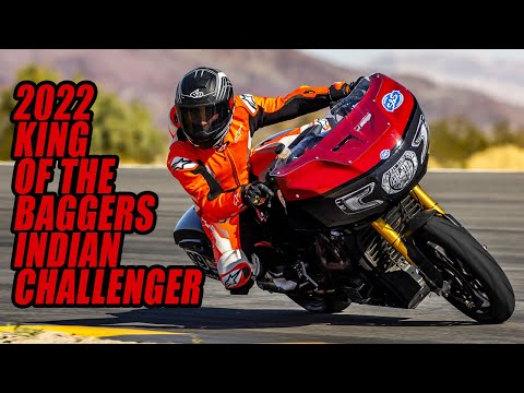 We ride the championship-winning Indian Challenger Bagger racebike!