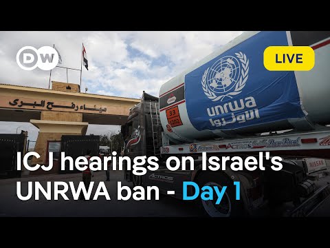 Live: ICJ hearings on legality of Israel barring UNRWA operations - Day 1