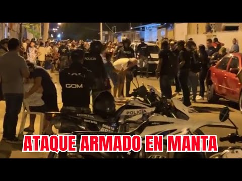 Ataque armado en el barrio María Auxiliadora II de Manta.