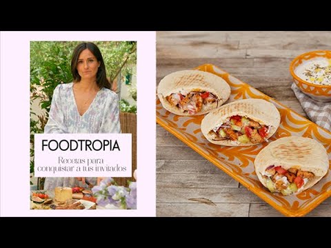 Pita de pollo con especias y salsa de yogur, por Foodtropia | Elle Gourmet España