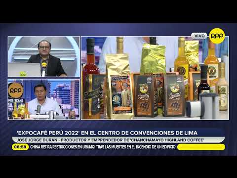 Expocafé Perú 2022 se celebra en el Centro de convenciones de Lima