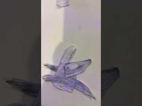 Diy orca paper moving thing/recording with anything is fine