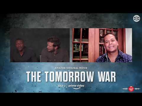 Edwin Hodge y Chris Pratt conversan sobre The Tomorrow War