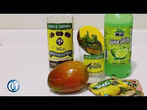 Gleaner DIY: Quarantine Cocktail - Wray Mango Mojito.