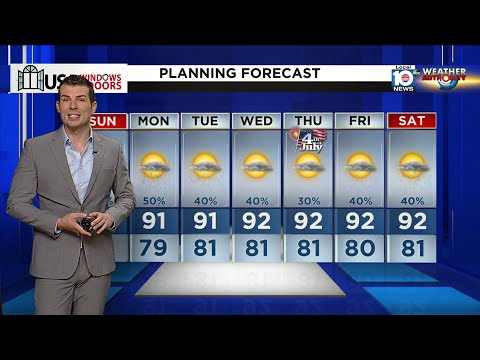 Local 10 News Weather Brief: 06/30/2024 Morning Edition