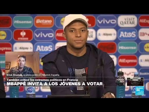 Erik Encinas: 'Kylian Mbappé se refirió a que la gente vote con conciencia’ • FRANCE 24 Español