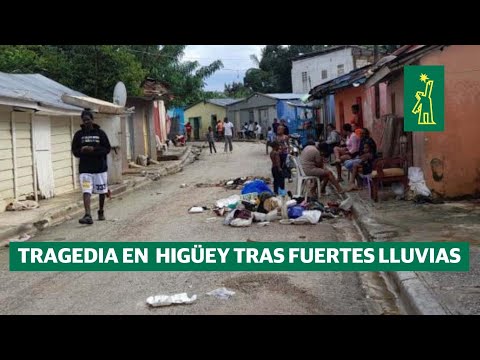 Desbordamiento del río Duey deja a residentes entre lodo y escombros en Higüey