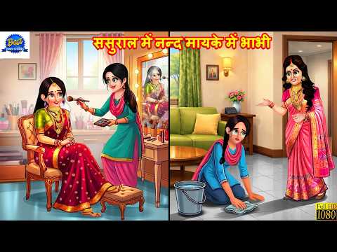 ससुराल में नन्द मायके में भाभी | Hindi Kahani | Moral Stories | Saas Bahu | Hindi Story | Kahaniya