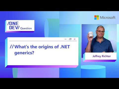 What’s the origins of .NET generics?