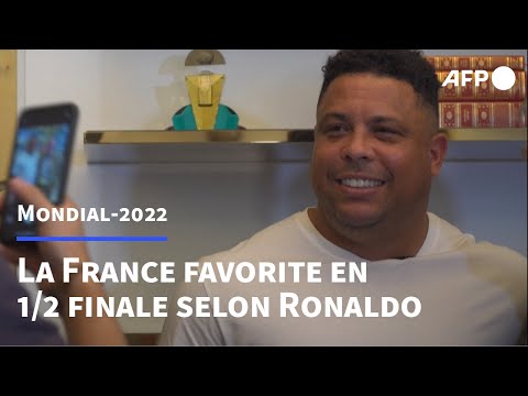 Mondial: pour le Brésilien Ronaldo, la France est favorite | AFP