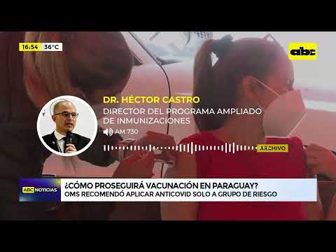 ¿Cómo proseguirá vacunación en Paraguay?