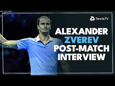 Alexander Zverev Reacts After Defeating Ruud | Nitto ATP Finals 2024