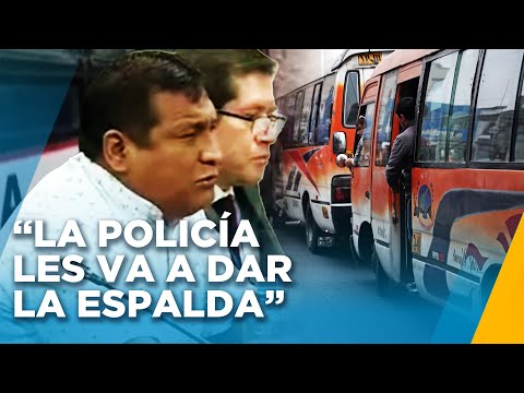 Transportistas proponen nueva fecha para el paro: Muchos dirigentes no denuncian por miedo