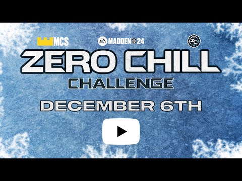 Madden 24 Zero Chill Challenge | Madden Championship Series