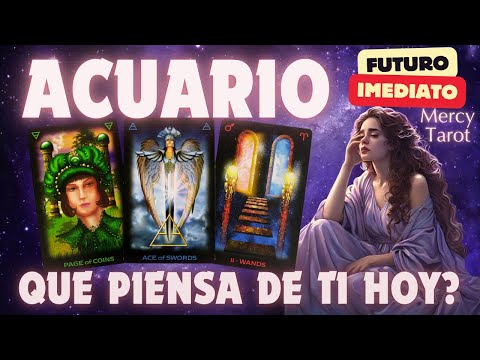 Acuario ? NO SABE NI QUÉ HACER CON SU VIDA… ESTA A PUNTO DE ESTALLAR #acuario #tarot #hoy