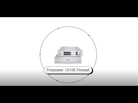 Cisco Firepower 1010E Firewall designed to keep your business open.