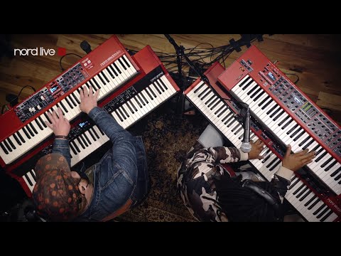 NORD LIVE: DominiqueXavier ft. Swatkins, Robert "Sput" Searight, Brandon Brown - Funk Jam