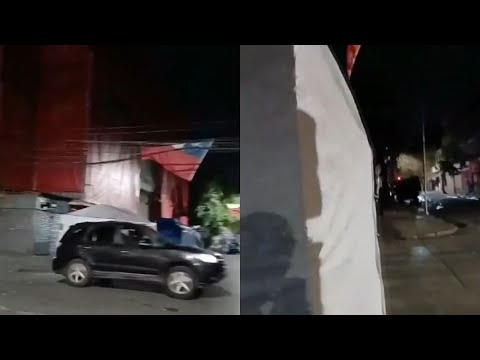 Video muestra cómo ocurrió el robo que provocó gigantesco incendio en Barrio Meiggs