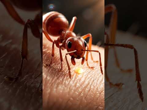 🐜What Really Happens When an Ant Stings You #facts #shortvideo #short #shorts #youtubeshorts #viral