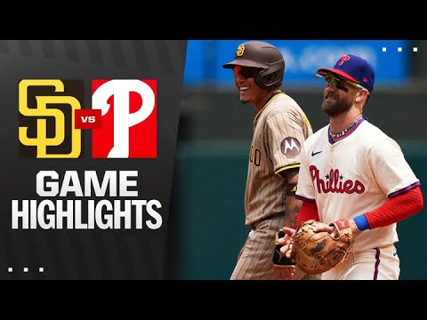 Padres vs. Phillies Game 1 Highlights (7/2/25) | MLB Highlights