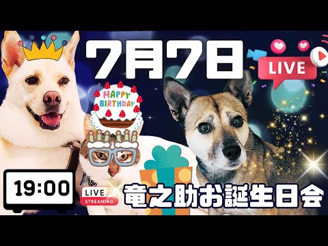 【LIVE♪】竜之助の7才七夕❤誕生日会ライブ🎂🎂