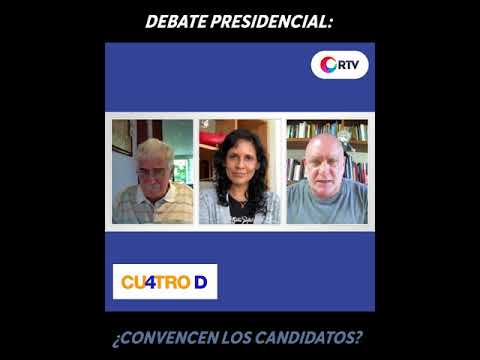 Debate presidencial: ¿convencen los candidatos