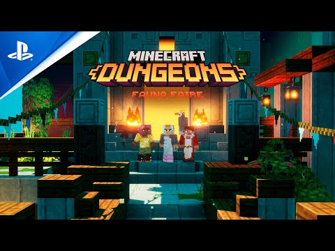 Minecraft Dungeons - Fauna Faire Launch Trailer | PS4 Games