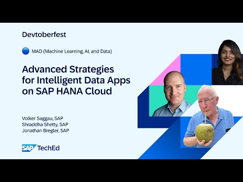 🔵 Advanced Strategies for Intelligent Data Applications on SAP HANA Cloud