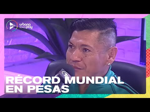 Darío Villarroel, récord mundial en pesas, en #TodoPasa