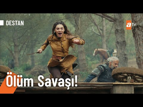 Akkız ve Alpagu Han ölümüne savaşıyor! - @Destan 14. Bölüm