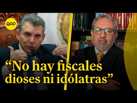 Sobre suspensión a Rafael Vela: No hay fiscales dioses ni idólatras, afirma Fernández Jerí
