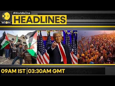 Trump's Vow To End American Decline | Trump Hails Gaza Truce | Maha Kumbh Update  | Headlines