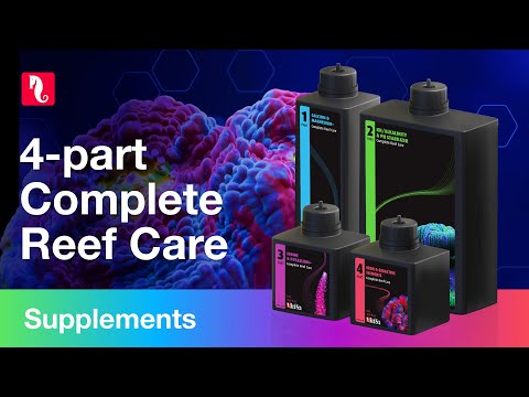 The 4-part Complete Reef Care supplement program