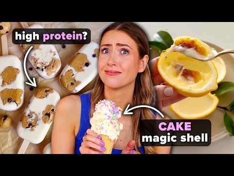 I Tested the MOST SATISFYING TikTok Desserts 🍦 Are They Worth Making?