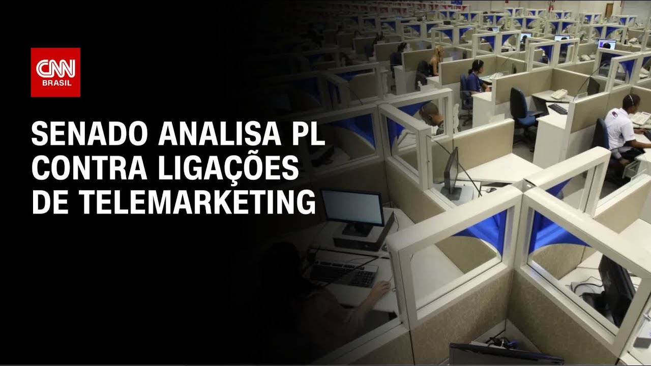 Senado analisa PL que proíbe e pune ligações indesejadas de telemarketing | AGORA CNN