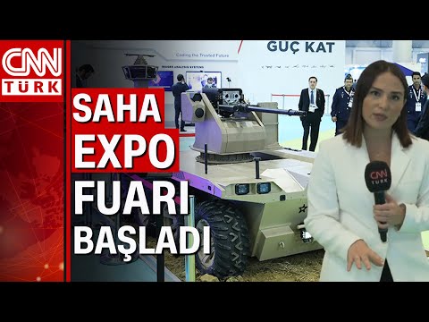 SAHA EXPO 2022 Savunma Havacılık ve Uzay Sanayi Fuarı başladı