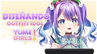 【Dibujando】¿Que outfit llevaría cada #YumeGirls! sobre el escenario? 👀